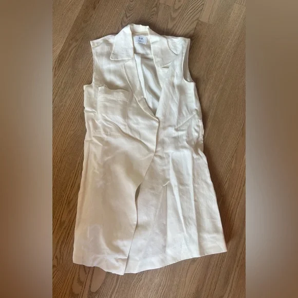 SIR the label | Dresses | Sir The Label White Linen Dress Size S | Poshmark